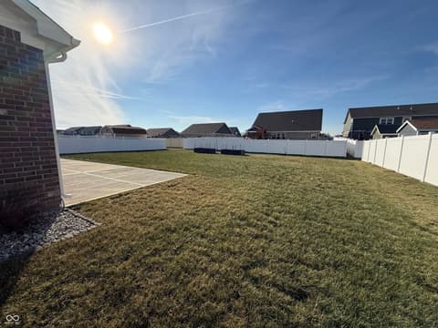 Yard at 1315 Bontrager Lane, Shelbyville, IN