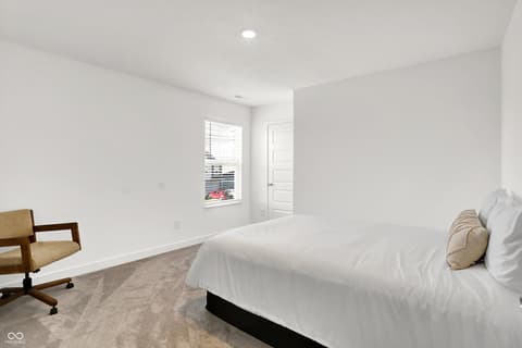 Bedroom at 727 Oxford Lane, Danville, IN