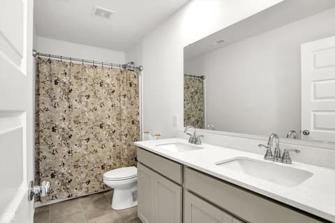 Bathroom at 727 Oxford Lane, Danville, IN