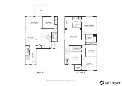 Floor Plan — 727 Oxford Lane, Danville, IN
