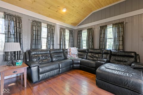 Living room at 8440 E 216th Street, Cicero, IN