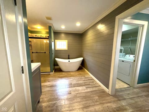 Primary bathroom at 2428 Whispering Way, Indianapolis, IN
