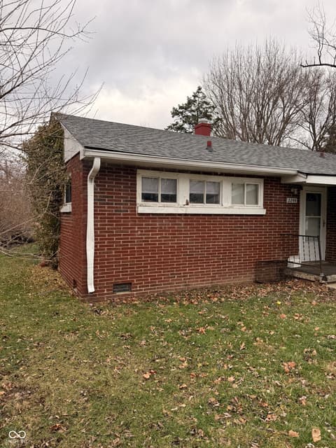 Side exterior at 2244 N Bolton Avenue, Indianapolis, IN