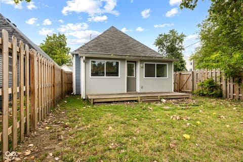 Yard at 1421 Deloss Street, Indianapolis, IN
