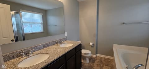 Bathroom at 1163 Switchback Drive, Greenwood, IN