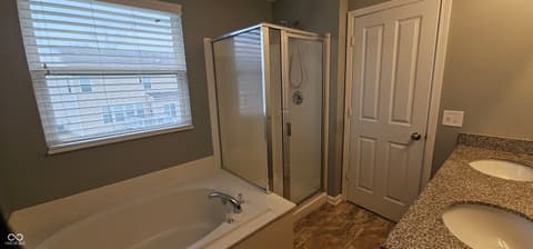 Bathroom at 1163 Switchback Drive, Greenwood, IN