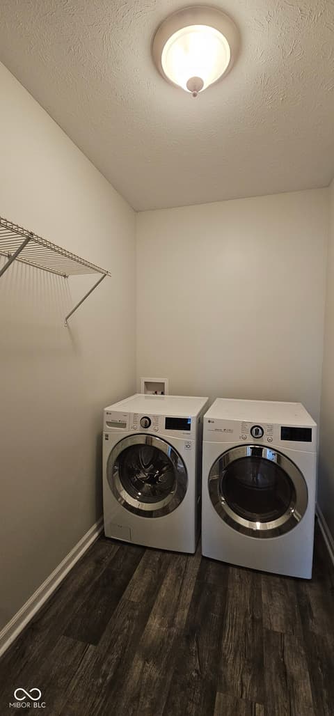 Laundry room at 1163 Switchback Drive, Greenwood, IN