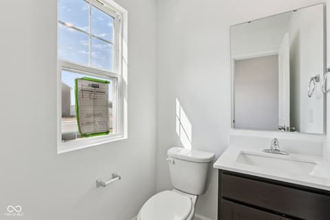 Bathroom at 16 Wilder Street, Crawfordsville, IN