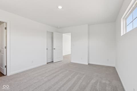 Primary bedroom at 16 Wilder Street, Crawfordsville, IN
