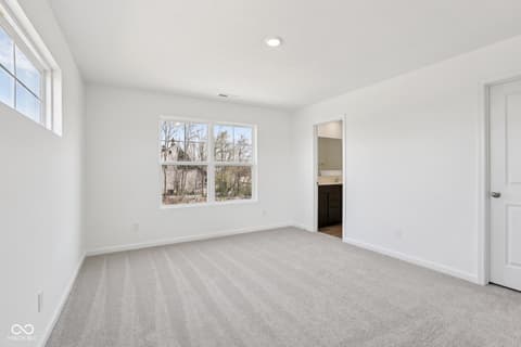 Primary bedroom at 16 Wilder Street, Crawfordsville, IN