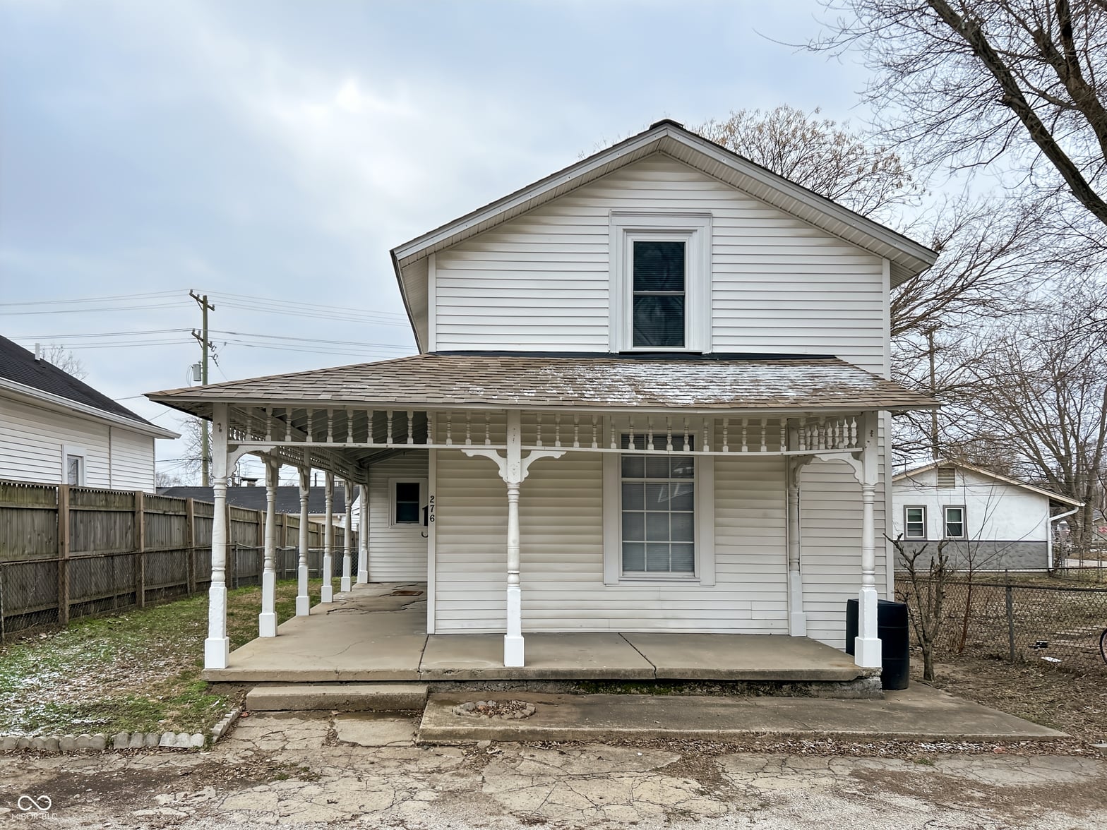 Backyard at 276 N Mulberry Street, Martinsville, IN
