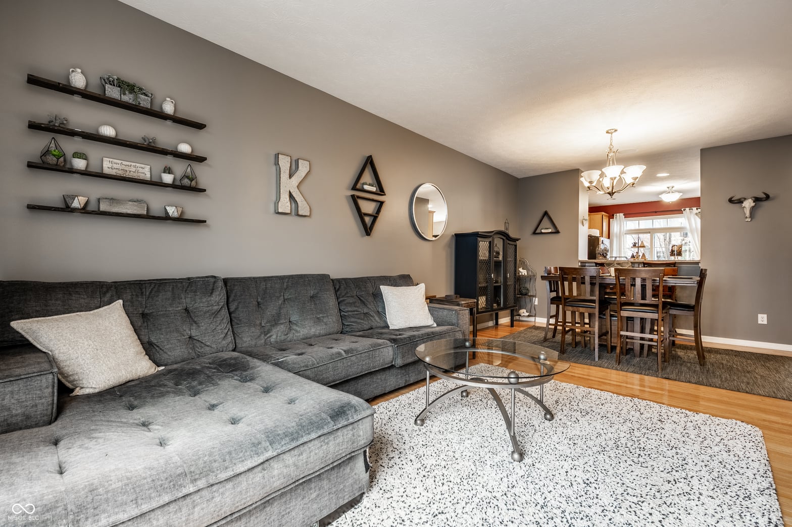 Spacious open-concept living with modern finishes and natural light.