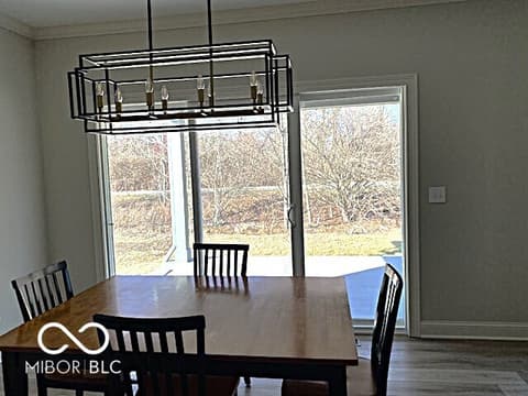 Dining room at 2212 Galleone Way, Plainfield, IN
