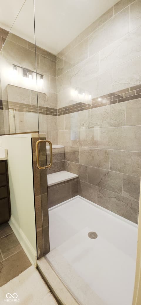 Primary bathroom at 2212 Galleone Way, Plainfield, IN