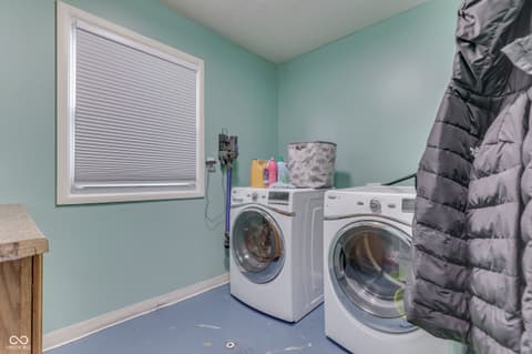 Laundry room at 1924 W 65th Place, Indianapolis, IN
