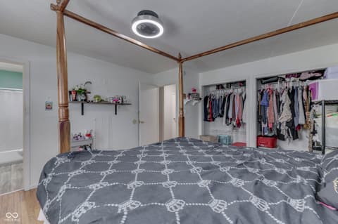 Bedroom at 1924 W 65th Place, Indianapolis, IN
