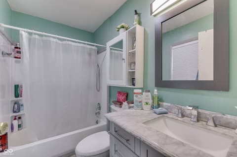 Bathroom at 1924 W 65th Place, Indianapolis, IN