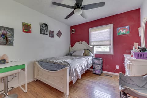 Bedroom at 1924 W 65th Place, Indianapolis, IN
