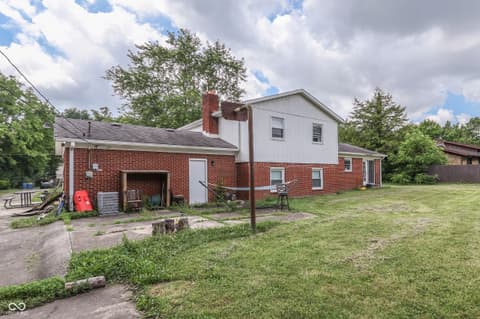 Backyard at 1924 W 65th Place, Indianapolis, IN