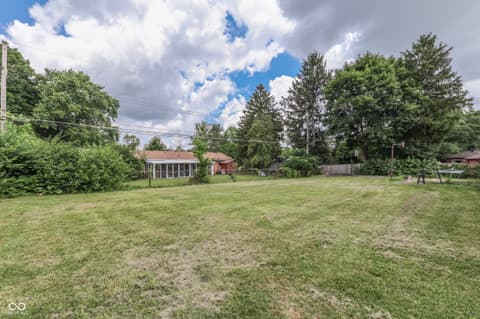 Yard at 1924 W 65th Place, Indianapolis, IN