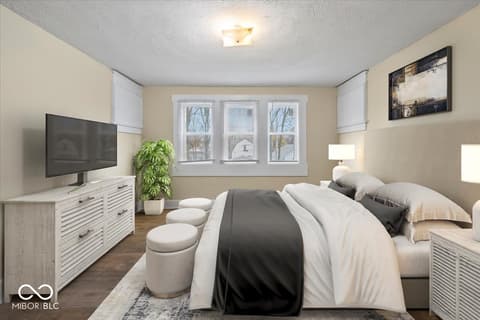 Bedroom at 3554 N Illinois Street, Indianapolis, IN