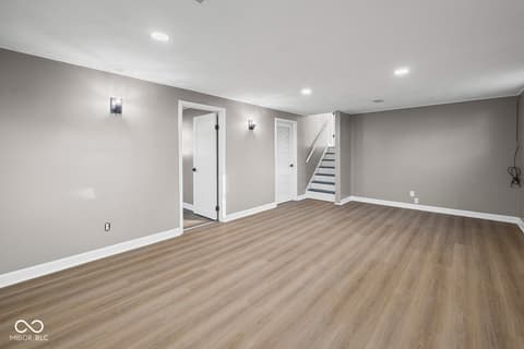 Basement at 1406 Meadowbrook Court, Lafayette, IN