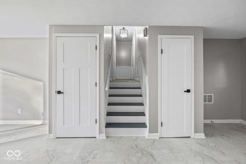 Stairs — 1406 Meadowbrook Court, Lafayette, IN