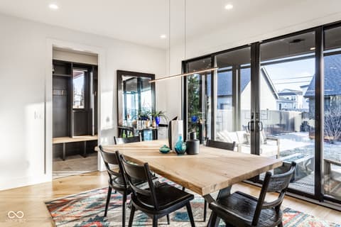 Dining room at 2001 Alvord Street, Indianapolis, IN