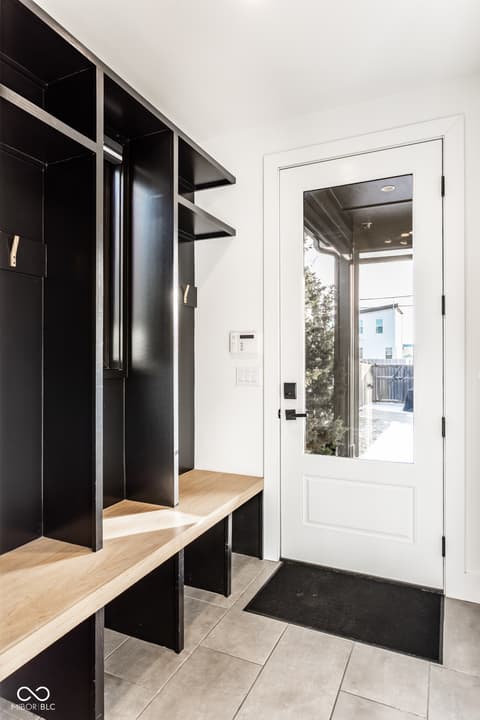 Laundry room at 2001 Alvord Street, Indianapolis, IN