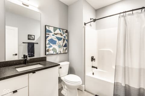 Bathroom at 2001 Alvord Street, Indianapolis, IN