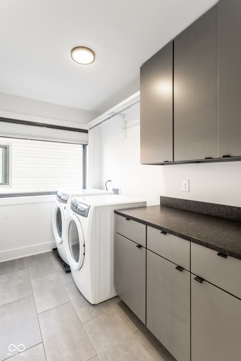 Laundry room at 2001 Alvord Street, Indianapolis, IN