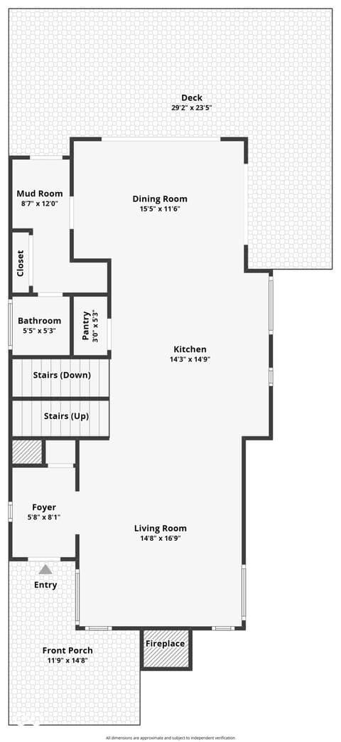 Floor Plan — 2001 Alvord Street, Indianapolis, IN