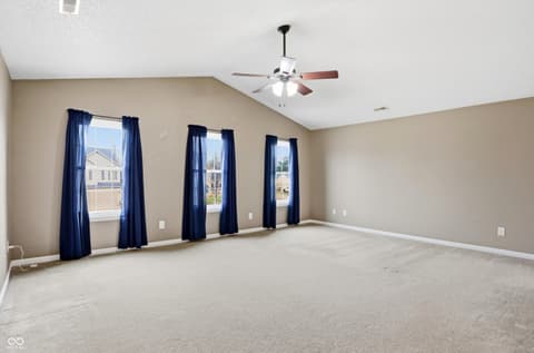 Primary bedroom at 2295 Lakecrest Drive, Columbus, IN