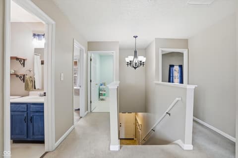 Hallway at 2295 Lakecrest Drive, Columbus, IN