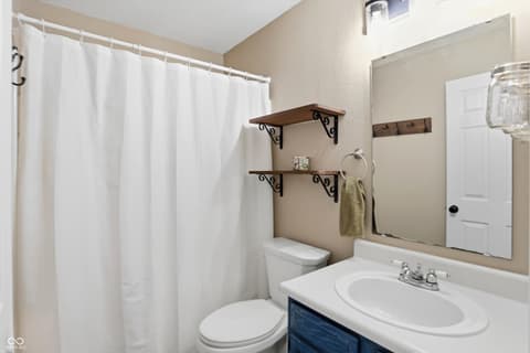 Bathroom at 2295 Lakecrest Drive, Columbus, IN