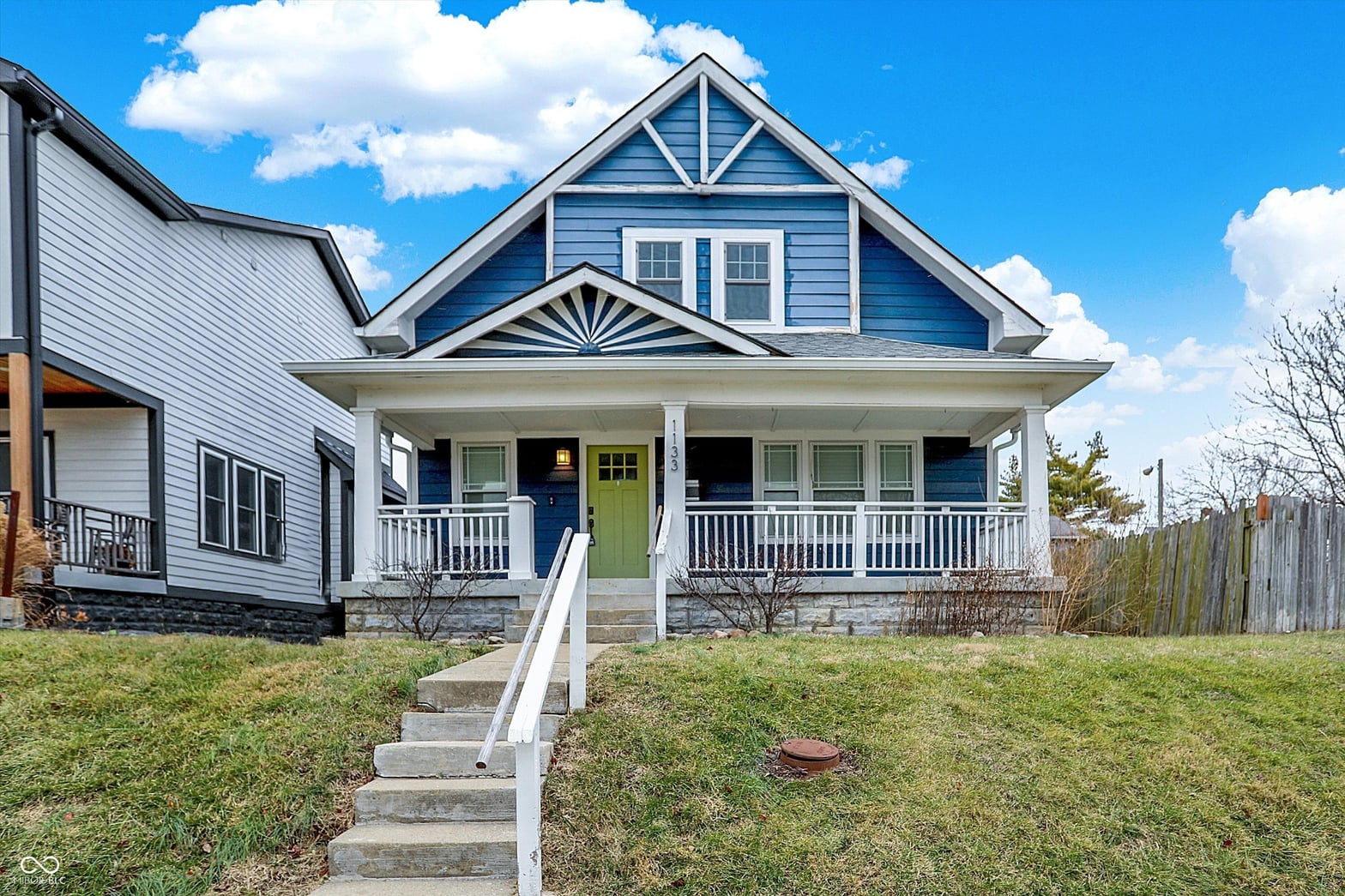 Front exterior at 1133 Dawson Street, Indianapolis, IN
