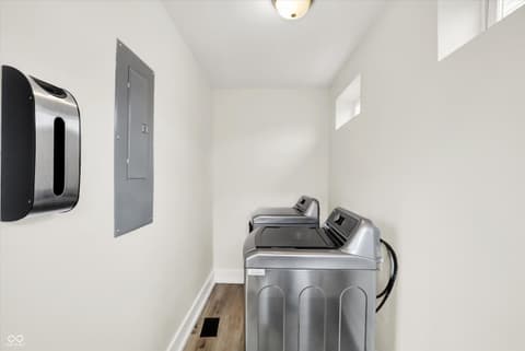 Laundry room at 1133 Dawson Street, Indianapolis, IN