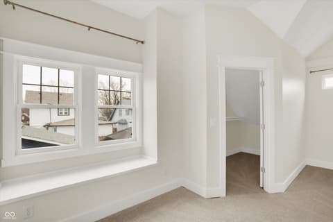 Primary bedroom at 1133 Dawson Street, Indianapolis, IN