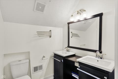 Primary bathroom at 1133 Dawson Street, Indianapolis, IN