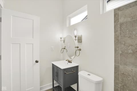 Bathroom at 1133 Dawson Street, Indianapolis, IN
