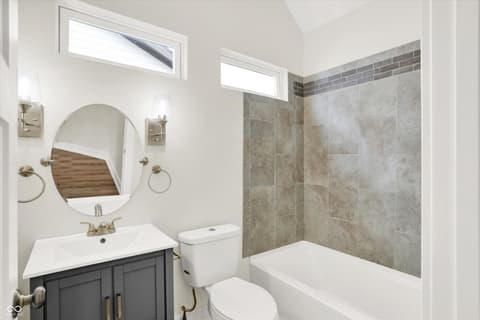 Bathroom at 1133 Dawson Street, Indianapolis, IN
