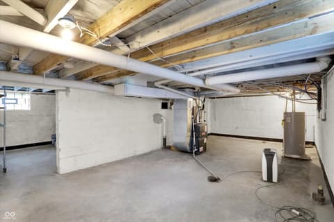 Basement at 1133 Dawson Street, Indianapolis, IN
