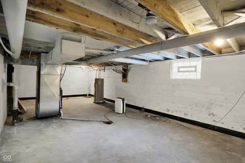 Basement at 1133 Dawson Street, Indianapolis, IN