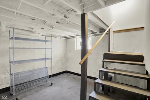 Basement at 1133 Dawson Street, Indianapolis, IN