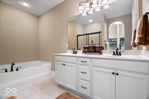 Bathroom at 10976 Gossamer Lane, Noblesville, IN