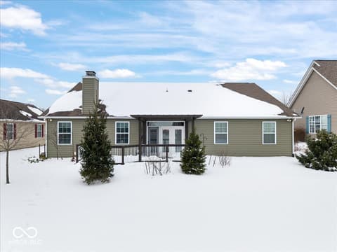 Backyard at 10976 Gossamer Lane, Noblesville, IN