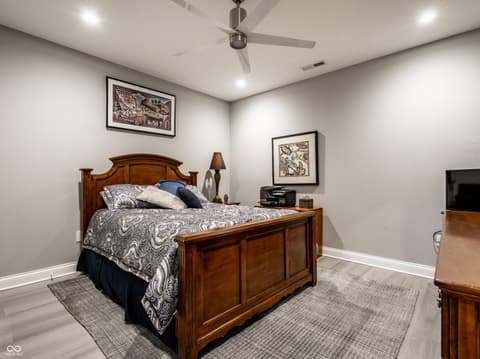 Bedroom at 333 Massachusetts Avenue, Indianapolis, IN