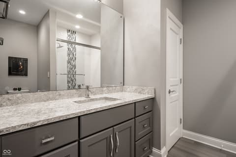 Bathroom at 333 Massachusetts Avenue, Indianapolis, IN