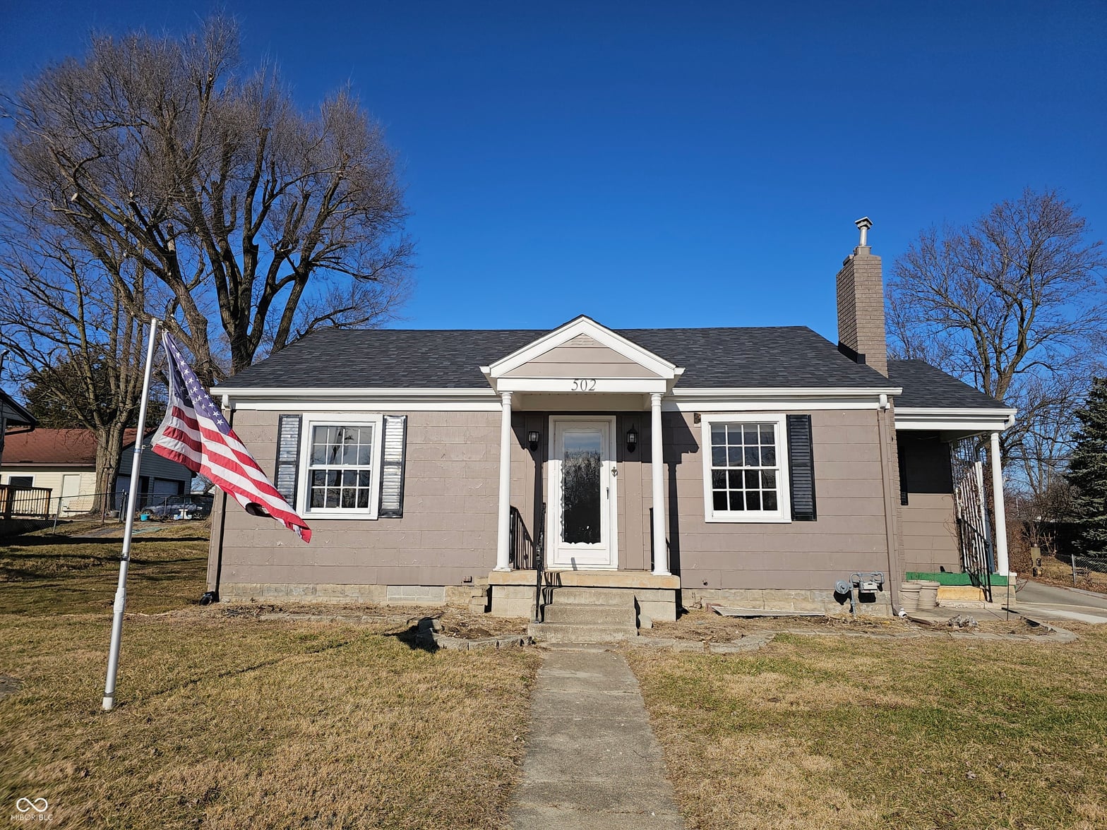 Front exterior at 502 W Broadway Street, Alexandria, IN