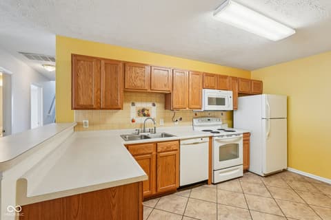 Kitchen at 7347 Chapel Villas Lane, Indianapolis, IN